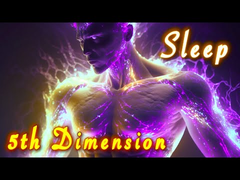 SLEEP Music To TAKE U into the 5th Dimension while Deep Sleeping 🌙 BLACK SCREEN