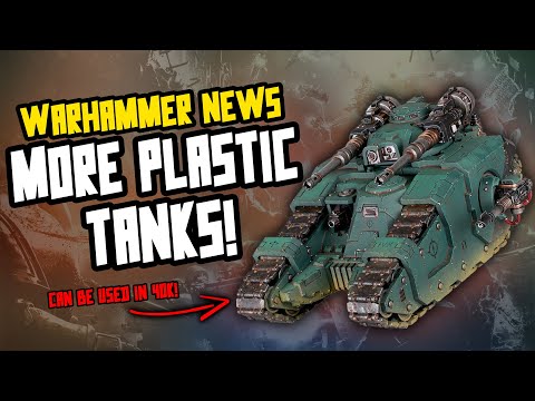 More SPACE MARINE Plastic revealed! The Sicaran Battle Tank!