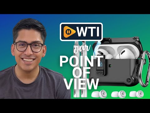 [4 in 1] AirPods Pro 2nd/1st Generation Case Cover with Cleaner kit & 3 Pairs Replacement Ear Tips with Noise Reduction Hole(S/M/L) - WTI product video review