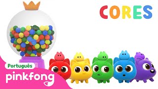 Aprenda as Cores com Doces🍬 | 🌈 Cores 4 | Pinkfong, Bebê Tubarão! Canções para Crianças