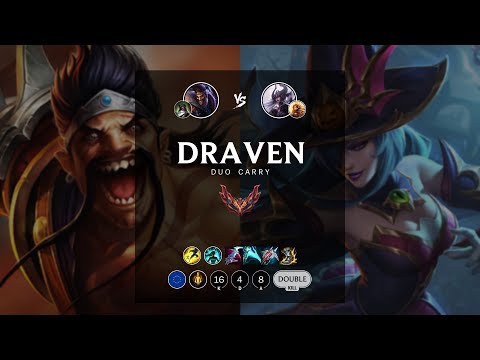 Draven ADC vs Syndra - EUW Grandmaster Patch 12.17
