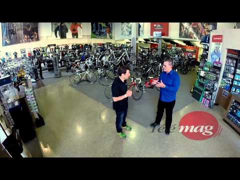 Michel Légaré chez Vélo Espace Garneau Concept à Québec