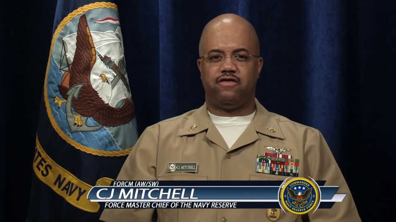 Navy Reserve Force Master Chief, CJ Mitchell, Discusses Transition GPS