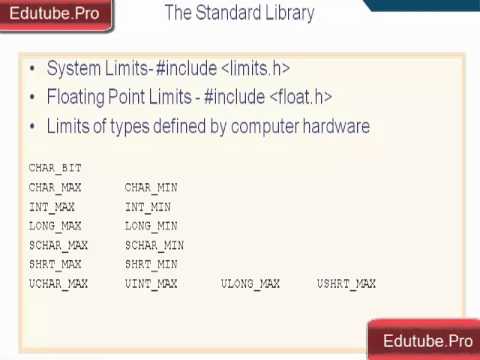 C Programming Tutorials  11 13
