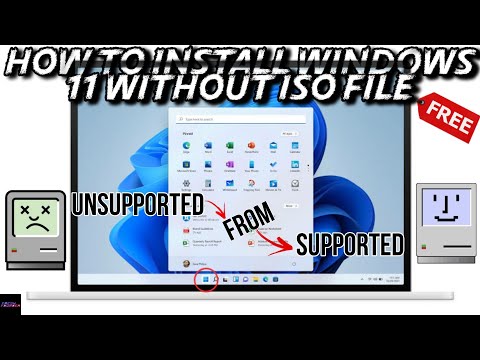 How to Install Windows 11 without ISO File for Free even on Unsupported System Activated Tutorial🔥😍