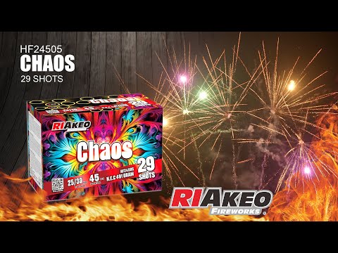 Chaos HF24505 25/30mm | RIAKEO FIREWORKS #firework #pyro #riakeo
