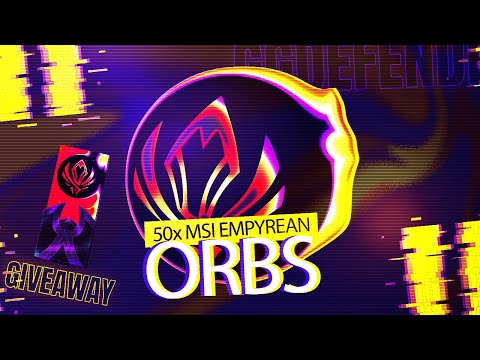 50x MSI Empyrean Orbs Opening (Empyrean 2024 Mega Orb Bundle) | League of Legends