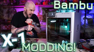 Bambu X-1 3D Printer Modding &amp; Problems - Noisy Ringing BEAST!