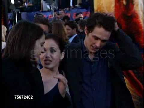 James Franco & Marla Sokoloff at 'Spiderman' Premiere /2002