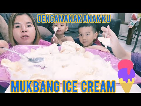 mukbang icecream sama anak #enak  #icecream #segar #mukbang #kuliner #anak  @SorayasinagaVLOG