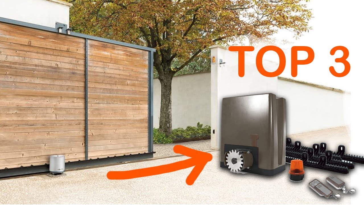 TOP 3 : Meilleure Motorisation pour Portail Coulissant 2020