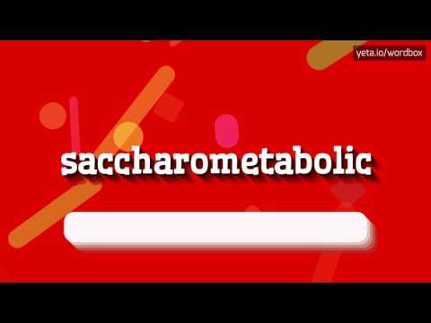 SACCHAROMETABOLIC - How to pronounce it?