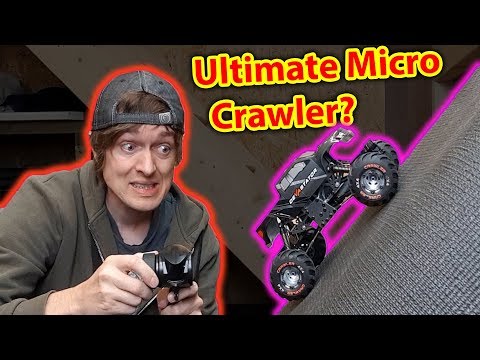 4x4x4 - Worlds Best CHEAP indoor Mini RC Crawler? We will see!!! hbx devastator
