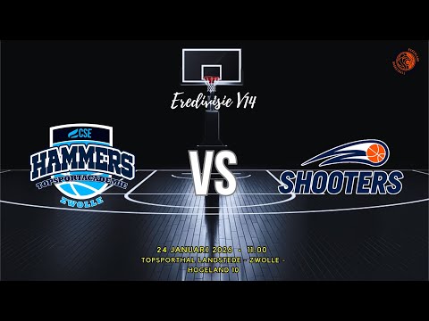 24-01-2026 Eredivisie V14, Landstede Hammers vs BC Shooters. game start at 11:00