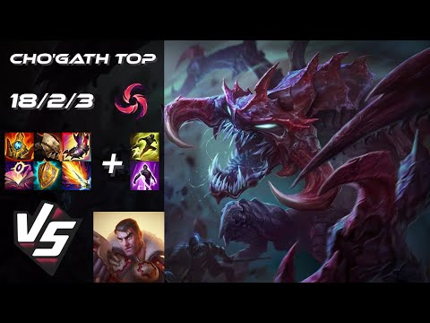 TOP Cho'Gath vs Jayce - NA Grandmaster Patch 25.S1.2