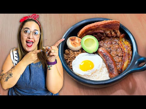 ¡La Mejor Receta de Bandeja Paisa Colombiana! Un Plato Típico y Delicioso 🇨🇴🍽️