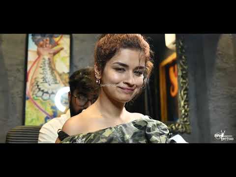 Actress and Model Avneet Kaur Got a Lioness Tattoo from us!