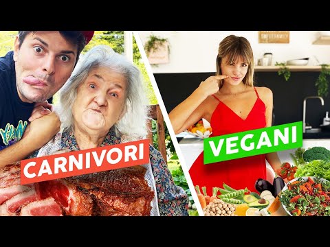 CARNIVORI 🍔 VS VEGANI 🥑 - BATTAGLIA EPICA - iPantellas