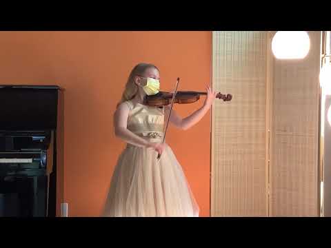 2021 AVIMC Strings Young Artist Group C - Honorable Mention - Calliope Smith