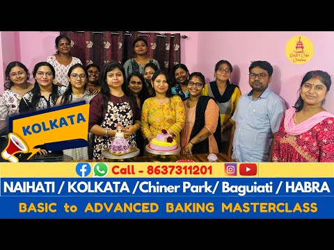 Basic to Advance Baking MasterClass in ChinerPark | NAIHATI | KOLKATA | HABRA | Bablis Cake Creation