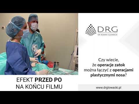 Czy wiecie, że można połączyć operacyjne leczenie zatok z plastyką nosa?