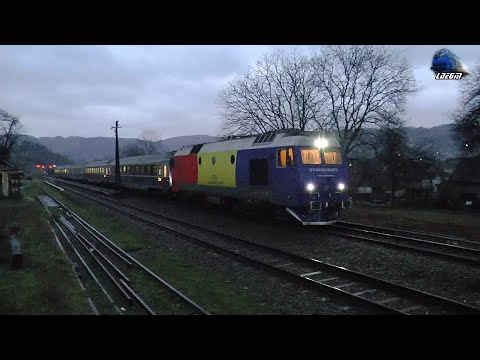 Jimmy Tricolor 64-0920-0 & IR1833 Iași-Timișoara Nord in Gara Bratca Station - 31 December 2020