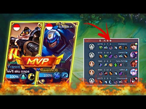 JOHNSON FRANCO COMBO CRAZY | BUILD JOHNSON TERSAKIT 2023 || MOBILE LEGENDS