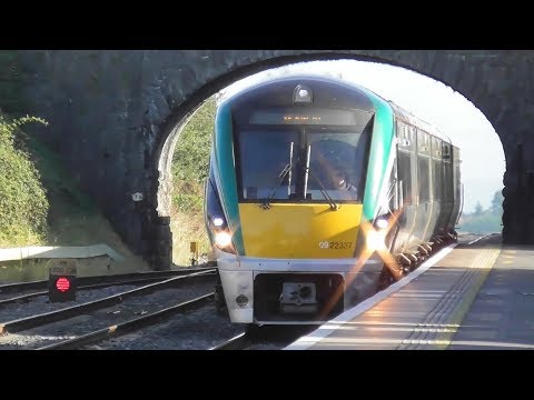 Irish Rail 22000 Class Intercity Train 22337 - Kildare Station, Ireland
