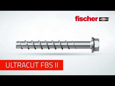 Vis à béton fischer ULTRACUT FBS II