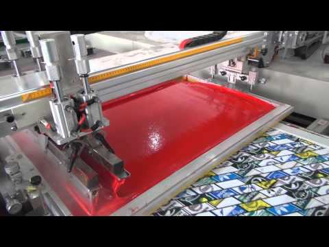 Oval Automatic Screen Printing Machine