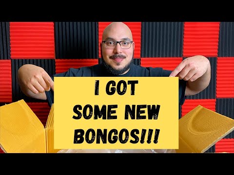 I GOT SOME NEW BONGOS!!!