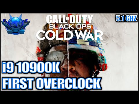 i9 10900K - 5.1 GHz OC | Black Ops Cold War Benchamrk