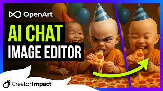 How to use OpenArt Ai's NEW AI Chat Image editor!