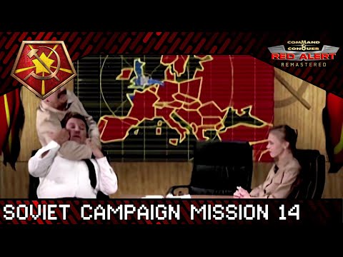 Red Alert Remastered | Soviet Campaign - Mission 14  - Crush the Resistance
