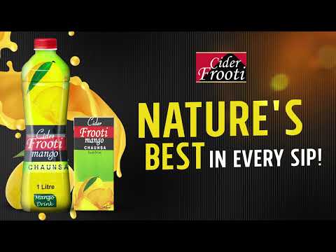 Nature's Best in Every Sip: Cider Frooti Mango Juice