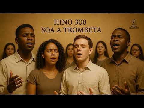 Hino 308 CCB - Soa a Trombeta (estilo Coral Americano)