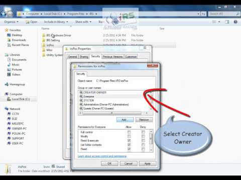 Others - Windows 7 - Share Folder