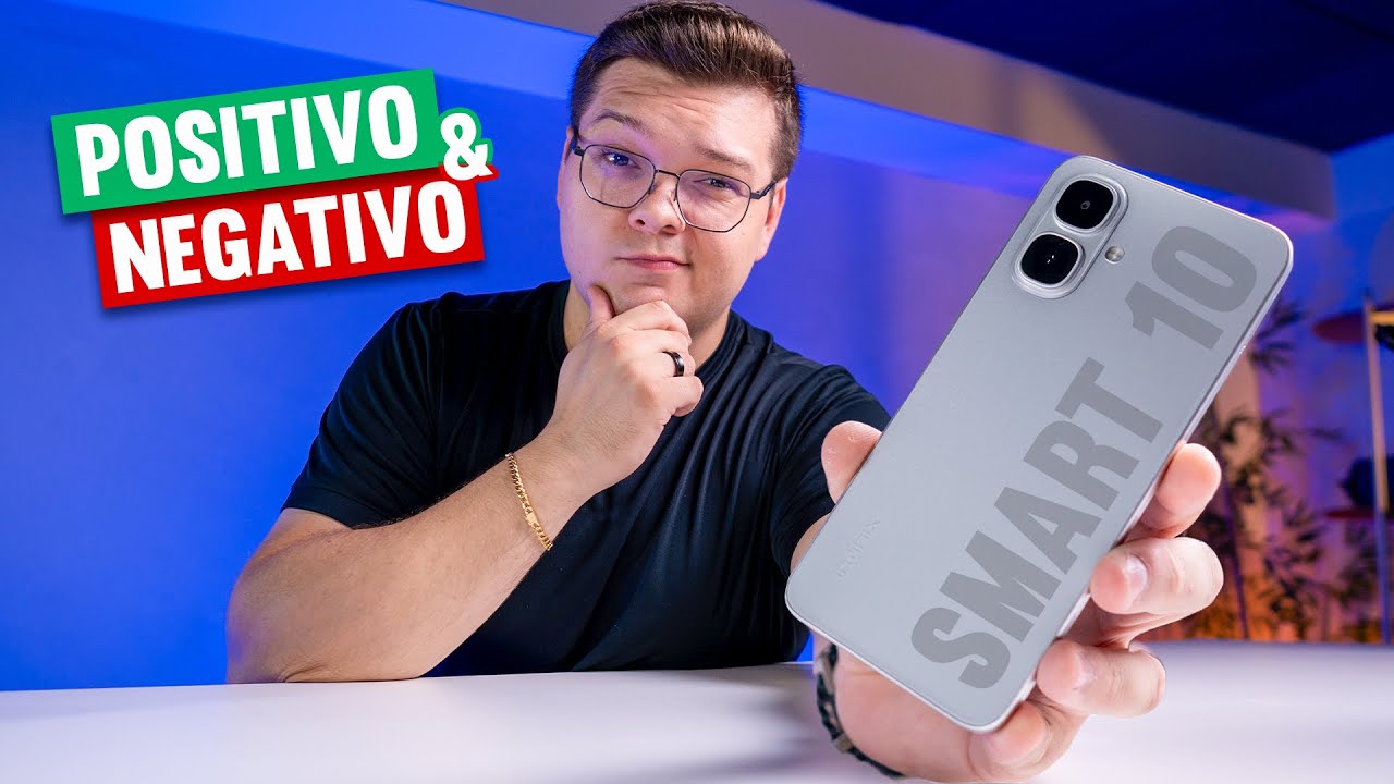 Miniatura da avaliação em vídeo de Smartphone Infinix Smart 9 Azul