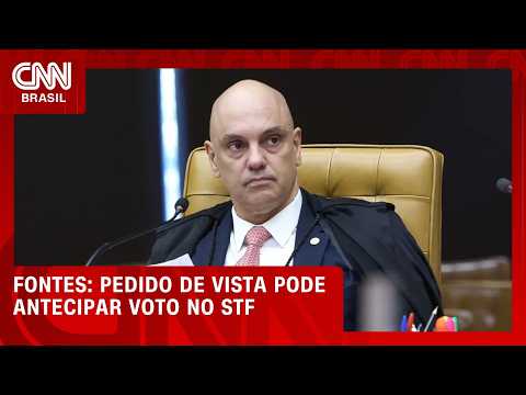 Pedido de vista em julgamento sobre Moraes anteciparia votos de ministros | CNN 360°