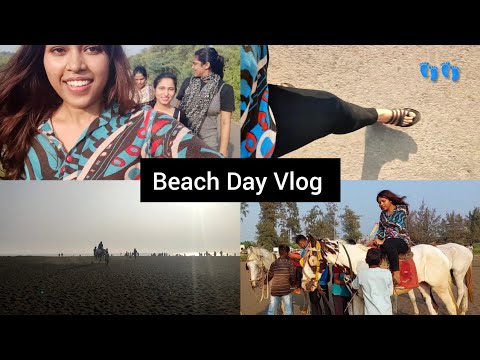 Beach Vlog | Visited the Suruchi Beach, Maharashtra | Day out with my friends 😄