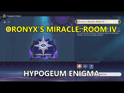 Oronyx's Miracle: Room IV Solution - Hypogeum Enigma | Honkai: Star Rail