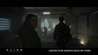 Anuncio: 'Bienvenidos a la estación espacial Romulus'