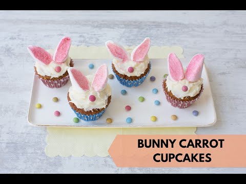 Bunny Carrot Cupcakes