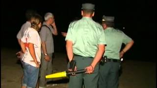 preview picture of video 'Hallan un craneo humano flotando en la playa de Arenys de Mar'