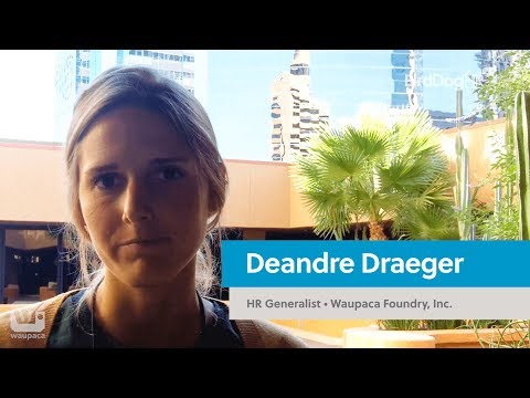 Waupaca Foundry - Customer Success Story (Deandre Draeger - HR Generalist)