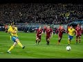 Zlatan's penalty edges Sweden closer to Euro 2016 Sweden vs Denmark 2-0 Euro Qualification 2015