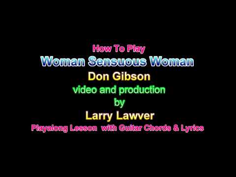 Woman Sensuous Woman - Don Gibson