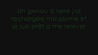 M.Pokora - Comme un soldat avec les paroles