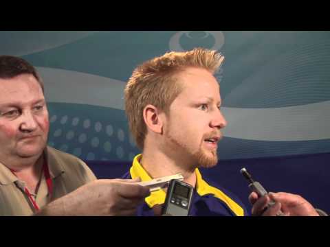 2011 Ford World Men's Curling Championship - PP3V4 Media Scrum