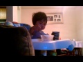Gabe Eating Breakfast